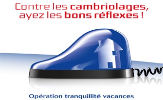 Contre les cambriolages, ayez les bons réflexes ! - Chamigny